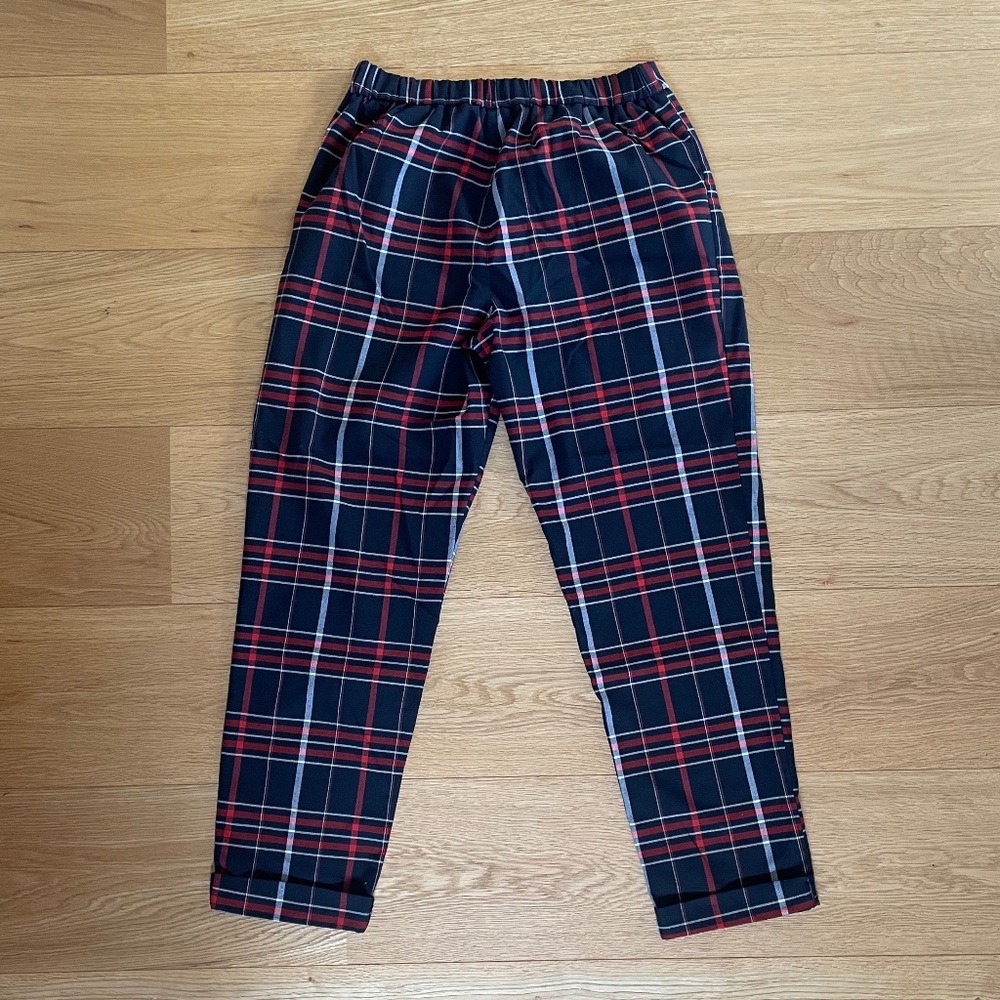 "Light Before Dark" Plaid Trouser View 3